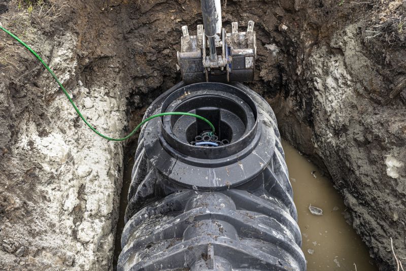 Sewage Tank Installation